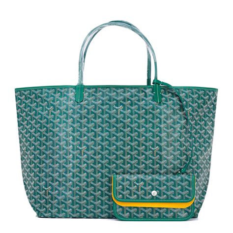 green goyard tote bag|green goyard bags for women.